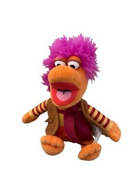 Fraggle Rock Little Tikes Back to the Rock Gobo Plush Stuffed Animal 80s Retro